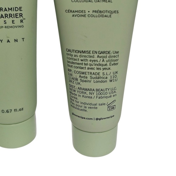 2 x Glow Recipe Avocado Ceramide Cleanser Moisture Barrier Nourishing 20ml each - Picture 7 of 7